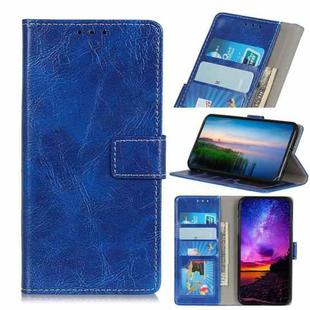 For iPhone 11 Pro Max Retro Crazy Horse Texture Horizontal Flip Leather Case, with Holder & Card Slots & Photo Frame & Wallet (Blue)