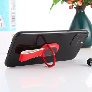 X-level Portable Mobile Phone Ring Button Holder (Red)