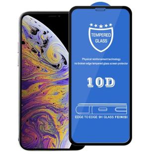 9H 10D Full Screen Tempered Glass Screen Protector for iPhone XS Max / iPhone 11 Pro Max