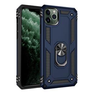 Armor Shockproof TPU + PC Protective Case for iPhone 11, with 360 Degree Rotation Holder (Blue)