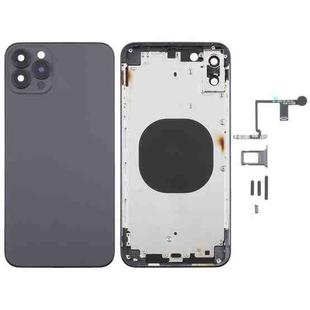 Back Cover with Appearance Imitation of iP14 Pro Max for iPhone XS Max(Black)