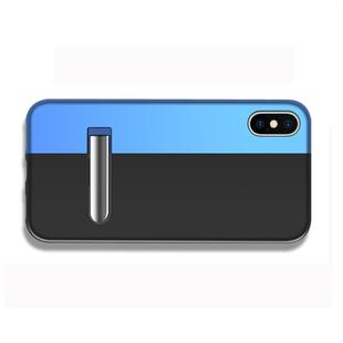 Two Color Right And left Splicing Magnetic Protective Case for iPhone XS Max, with Holder