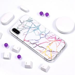 For iPhone XS Max Shiny Laser TPU Case