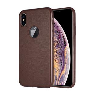 SULADA Classic Series Magnetic Suction TPU Case for iPhone XS Max (Brown)