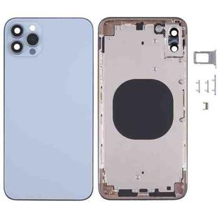 Back Housing Cover with Appearance Imitation of iP13 Pro Max for iPhone XS Max(Blue)