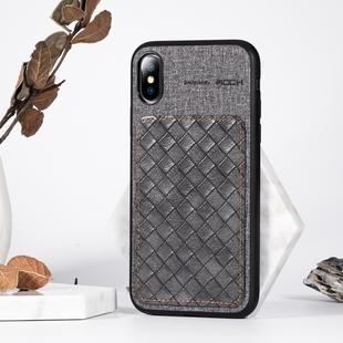 For iPhone XR ROCK Origin Series Business TPU + PU Protective Case