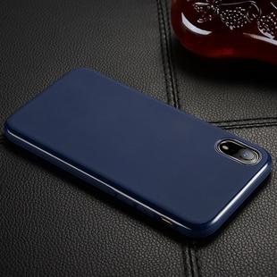 SULADA Car Series Magnetic Suction TPU Case for iPhone XR (Blue)