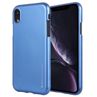 GOOSPERY JELLY Series Shockproof Soft TPU Case for iPhone XR(Blue)