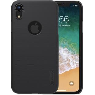 For iPhone XR NILLKIN Frosted Concave-convex Texture PC Case (Black)