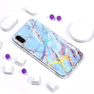 For iPhone XR Shiny Laser TPU Case