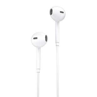 WK Y19  8 Pin In Ear Wired Control Music Earphone, Support Call, Cable Length: 1.2m (White)