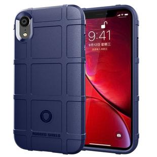 For iPhone XR Full Coverage Shockproof TPU Case(Blue)