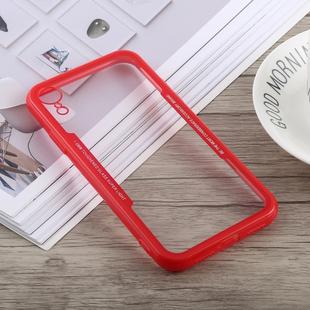 For iPhone XR Acrylic + TPU Shockproof Case(Red)
