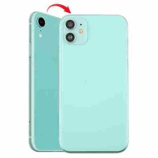 Back Housing Cover with Appearance Imitation of iP11 for iPhone XR (with SIM Card Tray & Side keys)(Green)