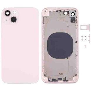 Back Housing Cover with Appearance Imitation of iP13 for iPhone XR(Pink)