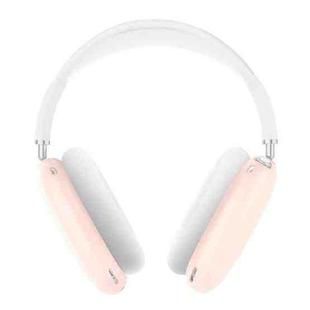 A Pair Full Coverage Anti-scratch Silicone Headphone Protective Case for AirPods Max(Pink)