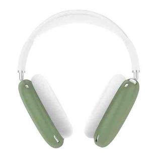 A Pair Full Coverage Anti-scratch Silicone Headphone Protective Case for AirPods Max (Green)