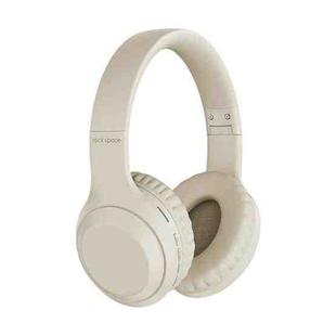 ROCK Space O2 HiFi Bluetooth 5.0 Wireless Headset with Mic, Support TF Card(White)