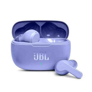 JBL WAVE 200TWS Bluetooth 5.0 True Wireless Semi-in-ear Bluetooth Earphone (Purple)