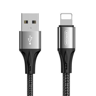 JOYROOM S-1030N1 N1 Series 1m 3A USB to 8 Pin Data Sync Charge Cable for iPhone, iPad (Black)