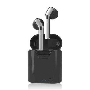 H17T TWS Bluetooth 5.0 Super Far Connection Distance Wireless Bluetooth Earphone with Magnetic Charging Box, Support IOS Power Display & Memory Matching Bluetooth & HD Call(Black)