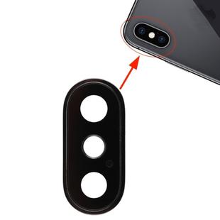 Back Camera Bezel with Lens Cover for iPhone XS / XS Max(Black)