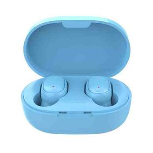 A6S IPX4 Waterproof Bluetooth 5.0 Wireless Bluetooth Earphone with Charging Box, Support for HD Calls & Siri & IOS Power Display (Blue)