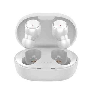 A6S IPX4 Waterproof Bluetooth 5.0 Wireless Bluetooth Earphone with Charging Box, Support for HD Calls & Siri & IOS Power Display (White)