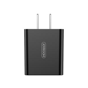 JOYROOM L-P183 Simple Series 18W Intelligent Travel Charger Wall Charger Adapter, US Plug (Black)