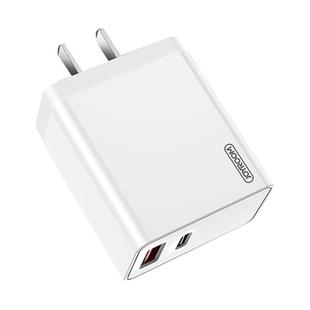 JOYROOM JR-PGTZ Original Series Super Charging Charger Power Adapter for Apple, Extreme Edition, US Plug (White)
