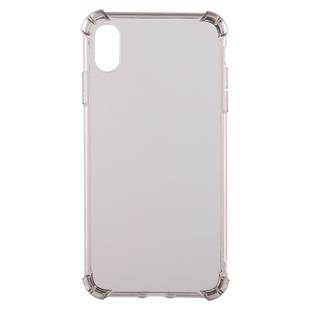 For iPhone XR 0.75mm Dropproof Transparent TPU Case (Brown)