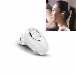 YX01 Sweatproof Bluetooth 4.1 Wireless Bluetooth Earphone, Support Memory Connection & HD Call (White)