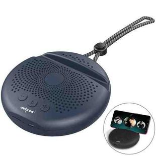 ZEALOT S24 Portable Stereo Bluetooth Speaker with Lanyard & Mobile Card Slot Holder, Supports Hands-free Call & TF Card (Dark Blue)
