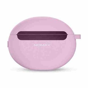 MOMAX FT6 For Huawei FreeBuds 4i Silicone Wireless Bluetooth Earphone Protective Case Storage Box(Pink)