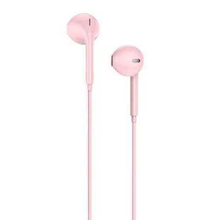 hoco M55 HIFI Sound Wired Control Earphone with Microphone (Pink)