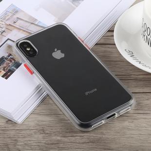 TOTUDESIGN Gingle Series Shockproof TPU+PC Case for iPhone X / XS (Transparent)