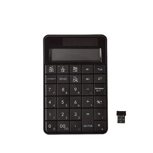 MC-56AG 2 in 1 2.4G USB Numeric Wireless Keyboard  & Calculator with LCD Display(Black)