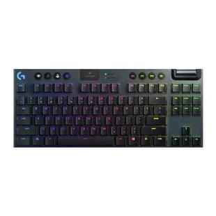 Logitech G913 TKL Wireless RGB Mechanical Gaming Keyboard, Tea Shaft (GL-Tactile)(Black)