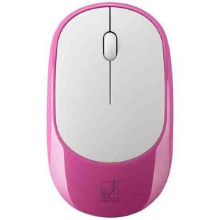 ZGB 360 2.4G Computer Laptop Wireless Chargeable Mini Mouse 1000dpi(Pink)