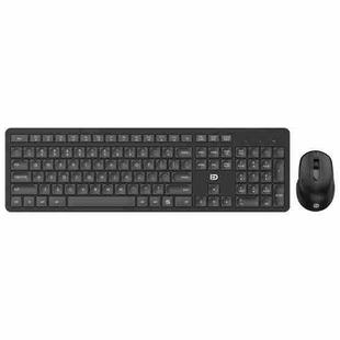 FOETOR EK783 Wireless Keyboard and Mouse Set(Black)