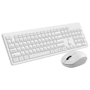 FOETOR iK7300 Wireless Keyboard and Mouse Set (White)