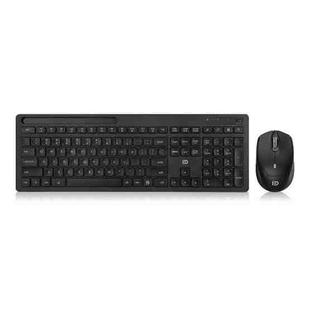 FOETOR iK7800 Wireless Keyboard and Mouse Set (Black)