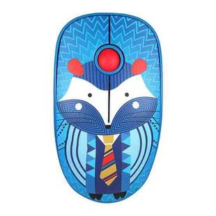 FOETOR V8h Animal Pattern Wireless Mouse(Fox)