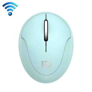 FOETOR i889d Mini Mute Rechargeable Dual Modes Wireless Mouse (Green)