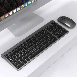 109 2.4G Wireless Keyboard Mouse Set(Gun Metal)