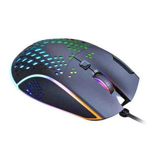 iMICE T97 Gaming Mouse RGB LED Light USB 7 Buttons 7200 DPI Wired Gaming Mouse (Black)