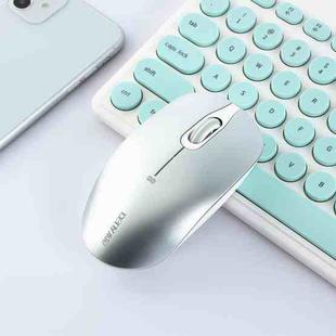 Beny M686DS Bluetooth + 2.4GHz 1600DPI 3-modes Adjustable Business Wireless Silent Mouse(Silver)
