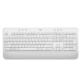 Logitech K650 Wireless Bluetooth Dual Mode Silent Keyboard (White)