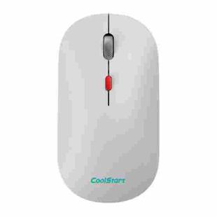 CoolStart Platinum Control Dual Mode Wireless Mouse (White)