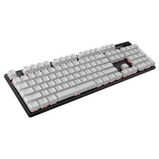 HyperX 104 Keys PBT Mechanical Keyboard Pudding Keycaps(White)